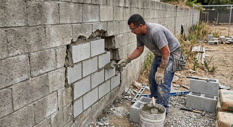 Block Masonry Repair in Port Charlotte, FL