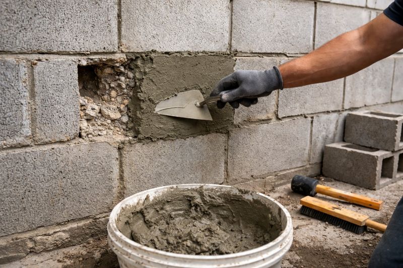Block Wall Repair in North Fort Myers, FL