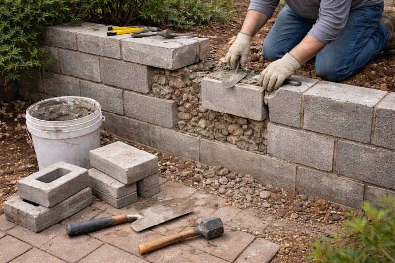 Block Wall Repair in Venice, FL