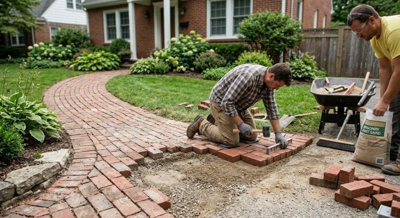 Brick Flatwork Repair in Bokeelia, FL