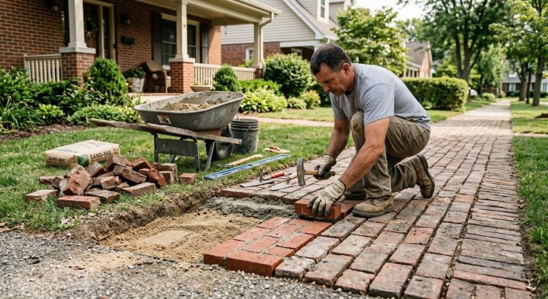 Brick Flatwork Repair in Port Charlotte, FL