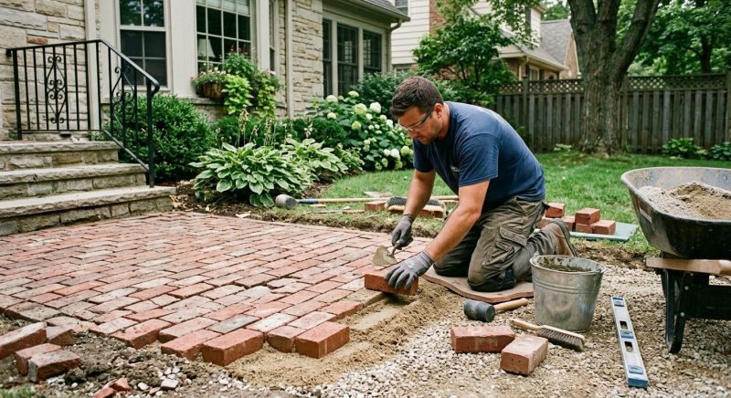 Brick Flatwork Repair in Rotonda West, FL