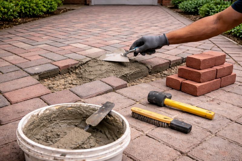 Brick Hardscape Repair in Port Charlotte, FL