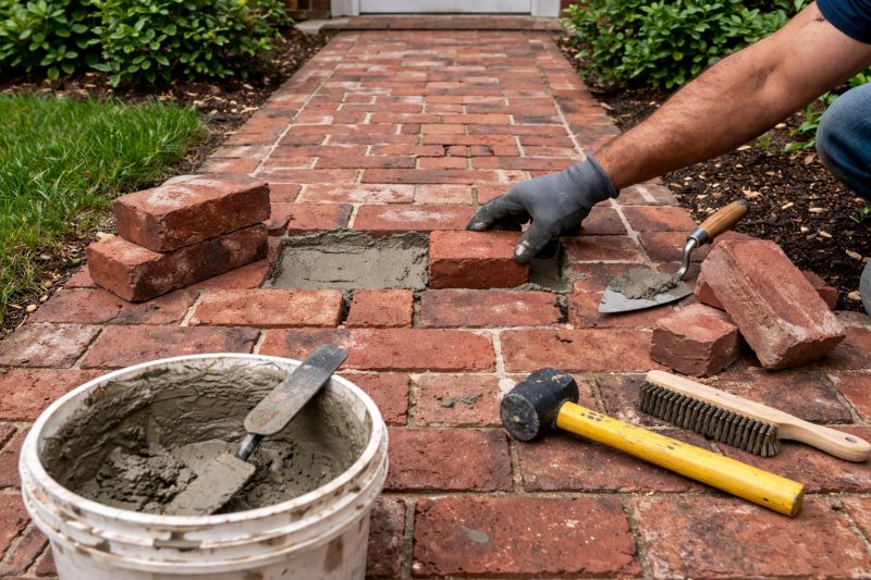 Brick Pathway Repair in Port Charlotte, FL