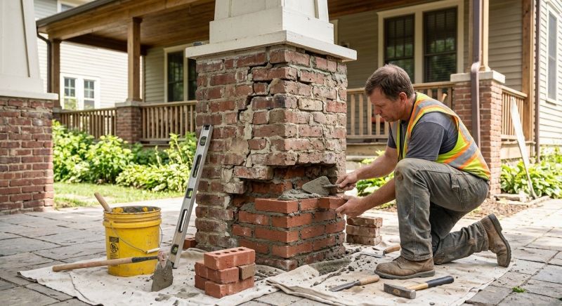 Brick Restoration in North Fort Myers, FL