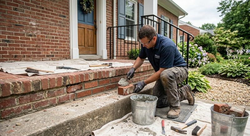 Brick Stairs Repair in Venice, FL