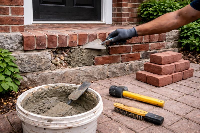 Brick Stoop Repair in Port Charlotte, FL