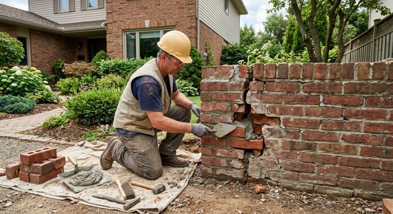 Brick Wall Repair in Charlotte County, FL