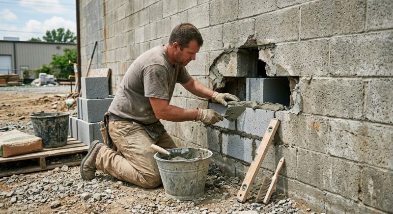 Concrete Block Repair in Bokeelia, FL