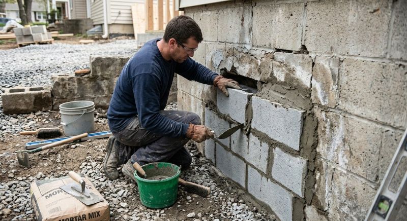 Concrete Block Repair in Venice, FL