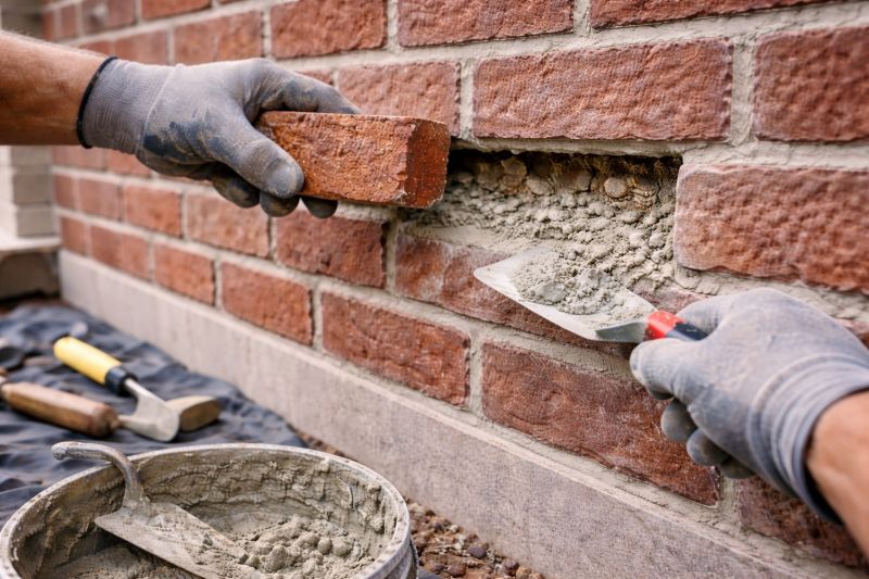 Porch Brick Repair in Port Charlotte, FL
