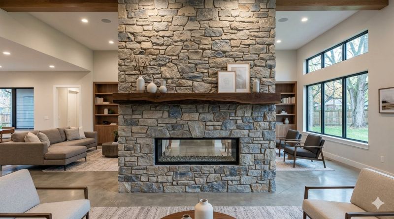 Stone Chimney Installation in Charlotte County, FL